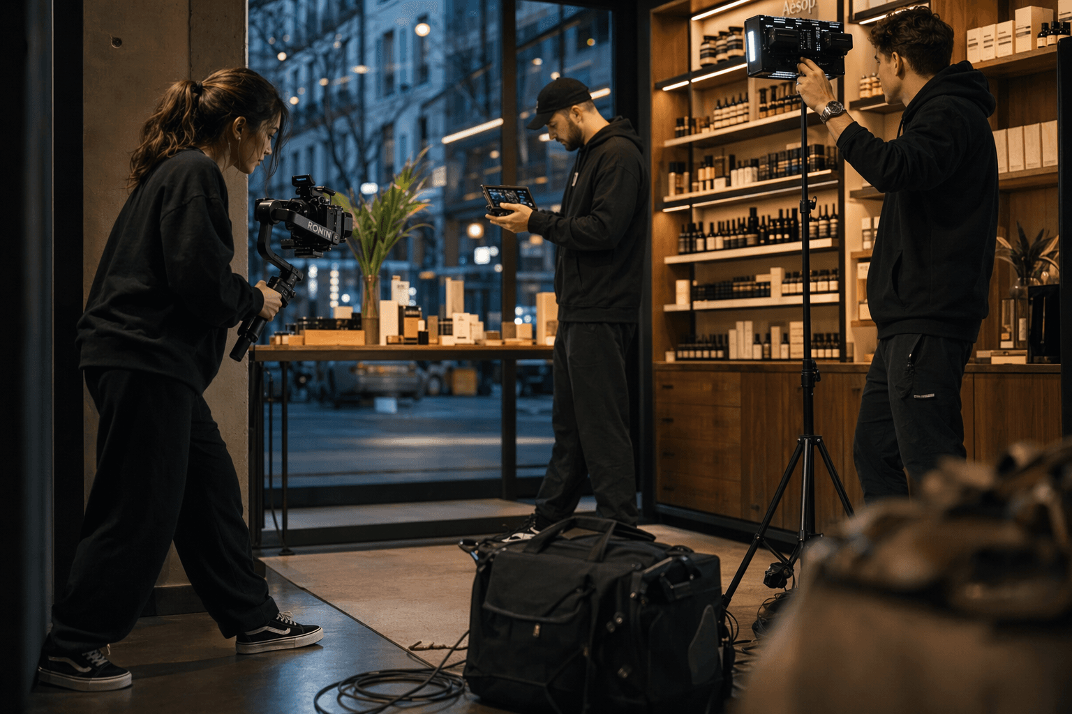 STRYKE Social Media Paket — cinematic Produktion vor Ort für LinkedIn, Instagram und Facebook