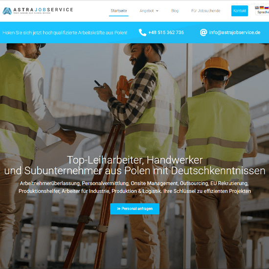 Unternehmenswebsite