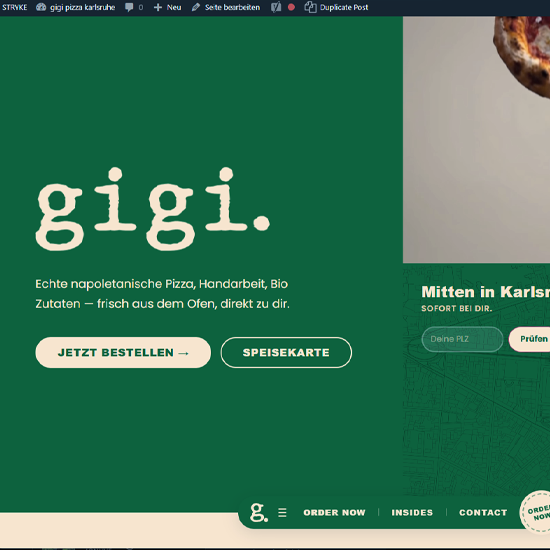 Elementor-Layout Verfeinerung